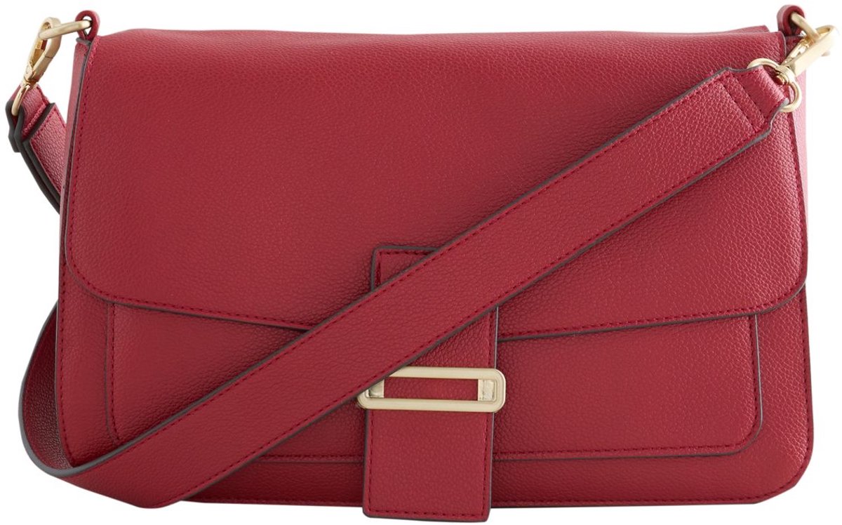 Next - Dames - Grote handtas met hardware - Rood