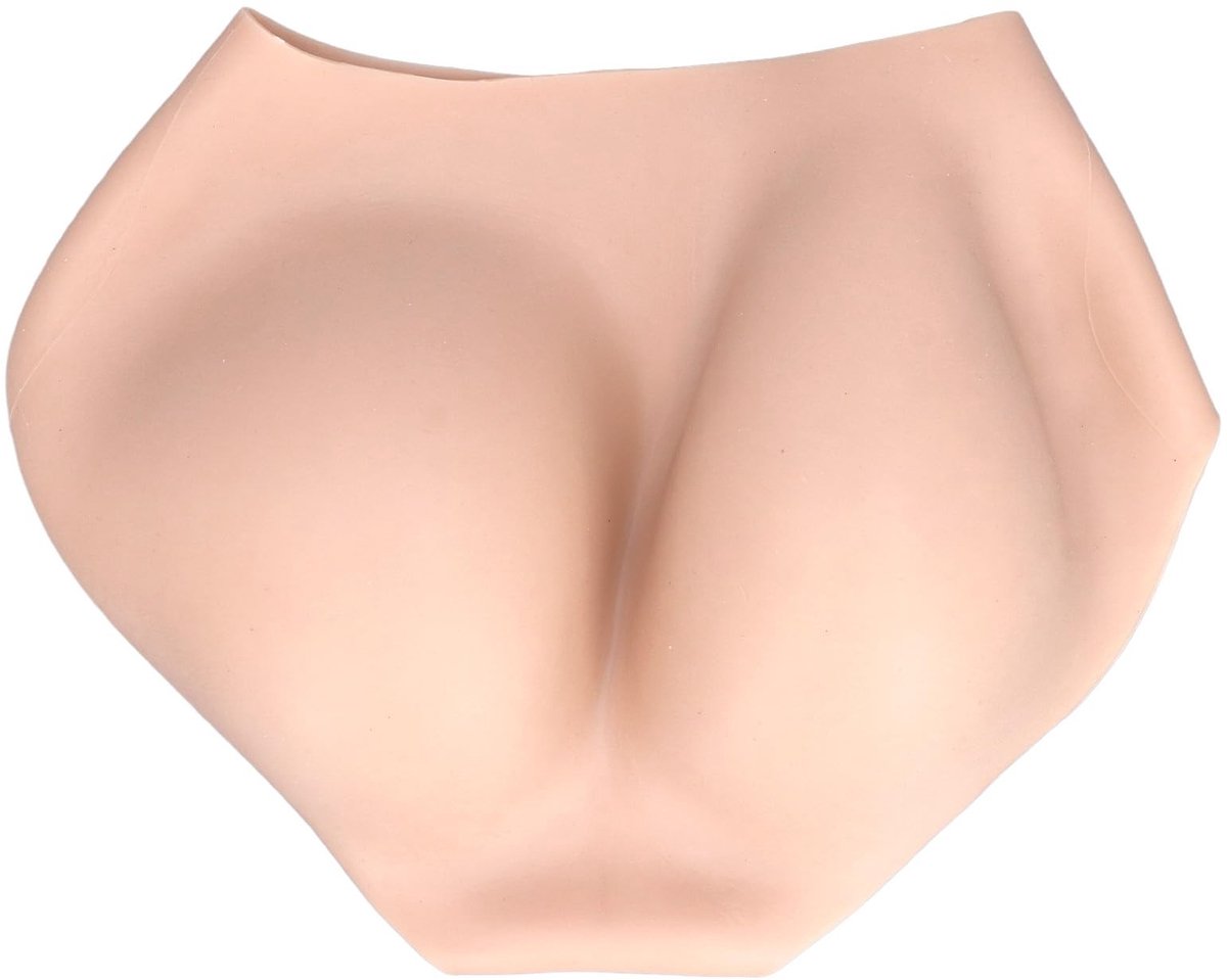 Dailygoods - Siliconen Hip Enhancer Panty Waterdichte Big Butt Panty Huidvriendelijke Shapewear Slipje Fake Butt Pants Shapewear Controle Slipje (M)