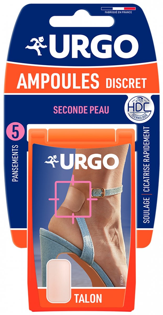 Urgo Ampoules Discret 5 pleisters