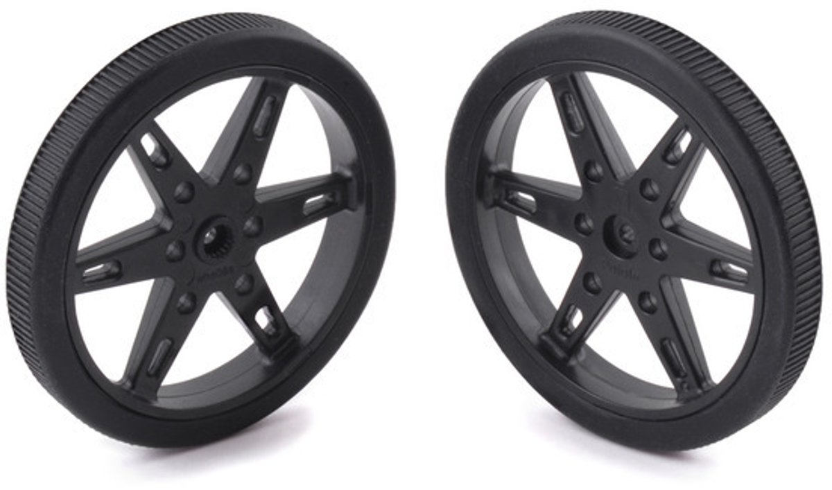 Wheel for Standard Servo 25T-60×8mm 2-Pack Pololu 4910