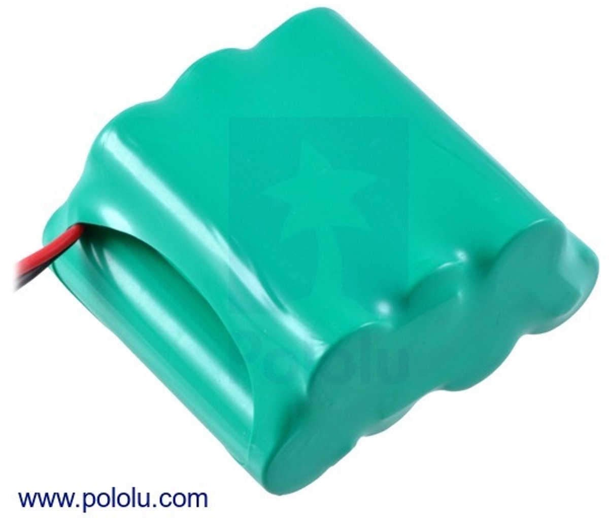 Rechargeable NiMH Battery Pack: 8.4V, 2200 mAh, 4+3 AA Cells, JR Connector Pololu 2226