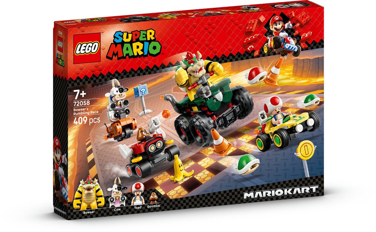LEGO Super Mario - Mario Kart™ – Bowser's Rumbling Race - 72058