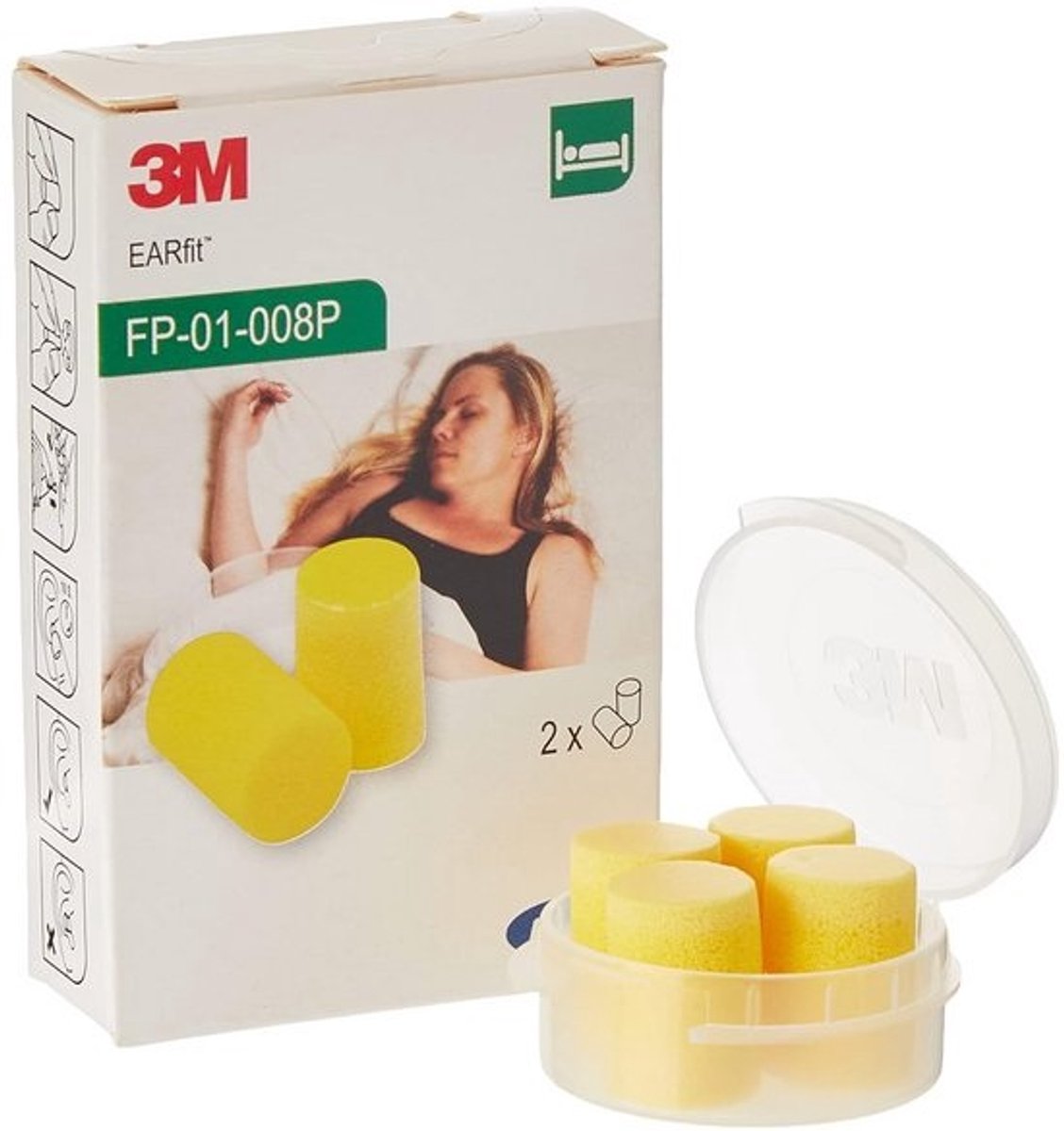 3M oordopjes voor slapen, sporten, zwemmen en concerten - 28 dB geluidsreductie