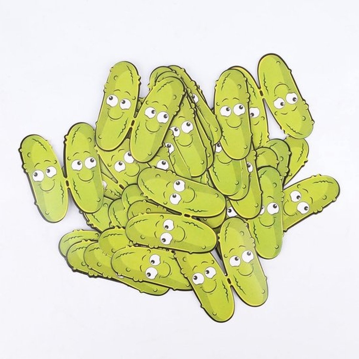 30 Positieve Augurkkaarten 6,5 x 4,5 cm Motiverende Citaten Ondersteunende Bemoedigingskaarten voor Vrienden & Familie