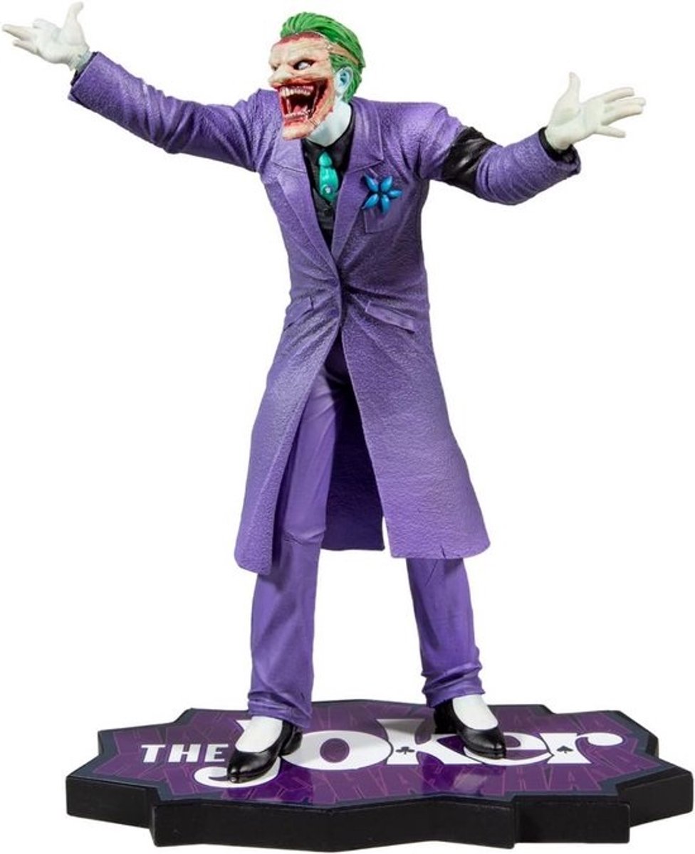 DC Multiverse Premium Figuur 18 cm - The Joker - Ontwerp Greg Capullo