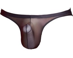 Doorzichtige Heren Slip Microvezel Elastische Bikinislip
