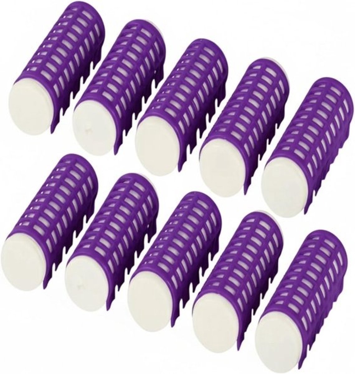 Set van 10 Warmterollers voor Fijne Krullen en Volume - Diameter 2 CM