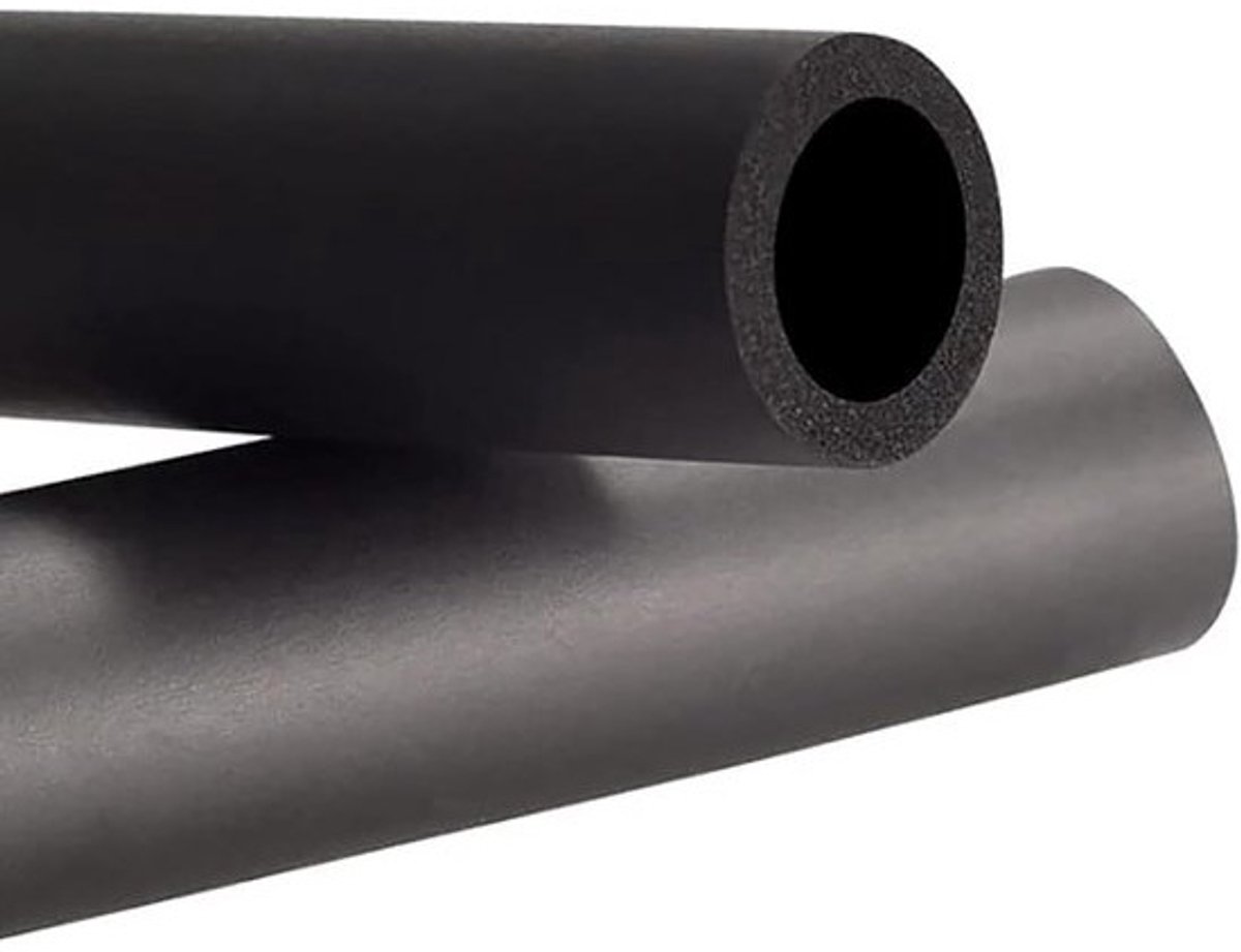 Schuim Buis Isolatie - Pijp Wrap Isolatie - Winter Vorst Bescherming - Hoge Elasticiteit Rubber - 25mmx15mmx1.8m - Zwart