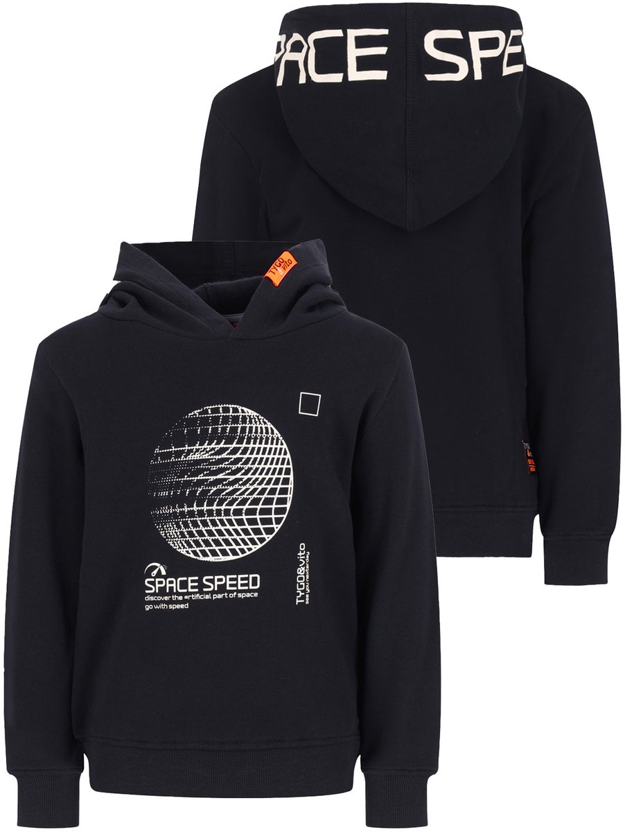 TYGO & vito X608-6336-099 Jongens Hoody Hobie - Maat 110/116