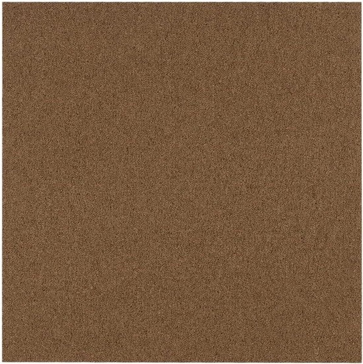 Tapijttegels zelfliggend - Vloertegels kantoor - Bedrijfsvloer aanleggen - Antislip vinyl achterkant - 50x50 cm - Edinburgh Bruin