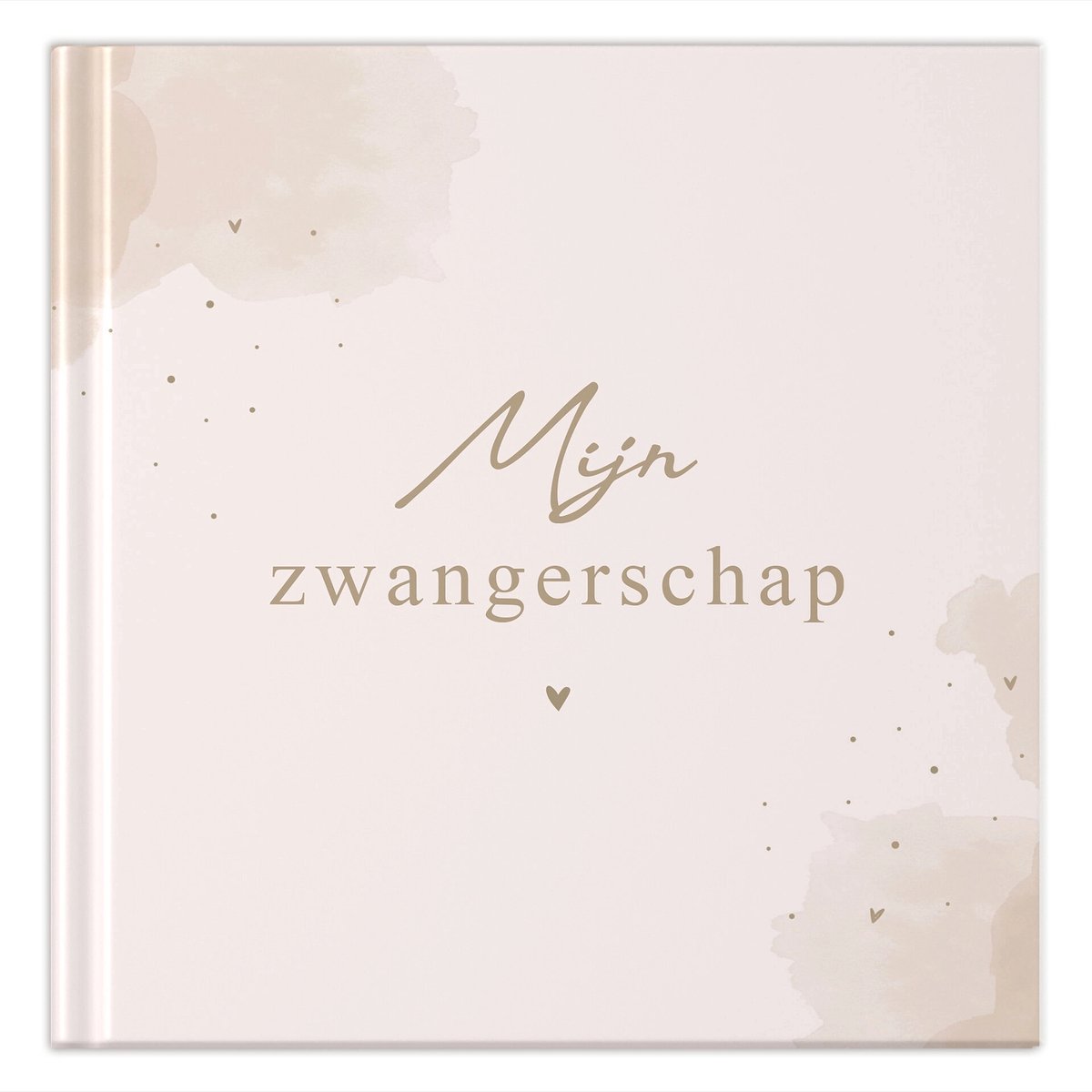 Fyllbooks Mijn 9 maanden dagboek - Watercolour Blush Beige