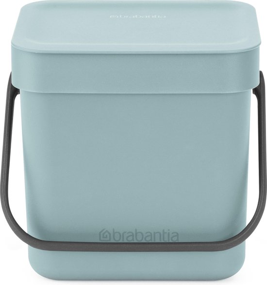 Brabantia Sort & Go bac à déchets 3 litres - Mint | bol.com