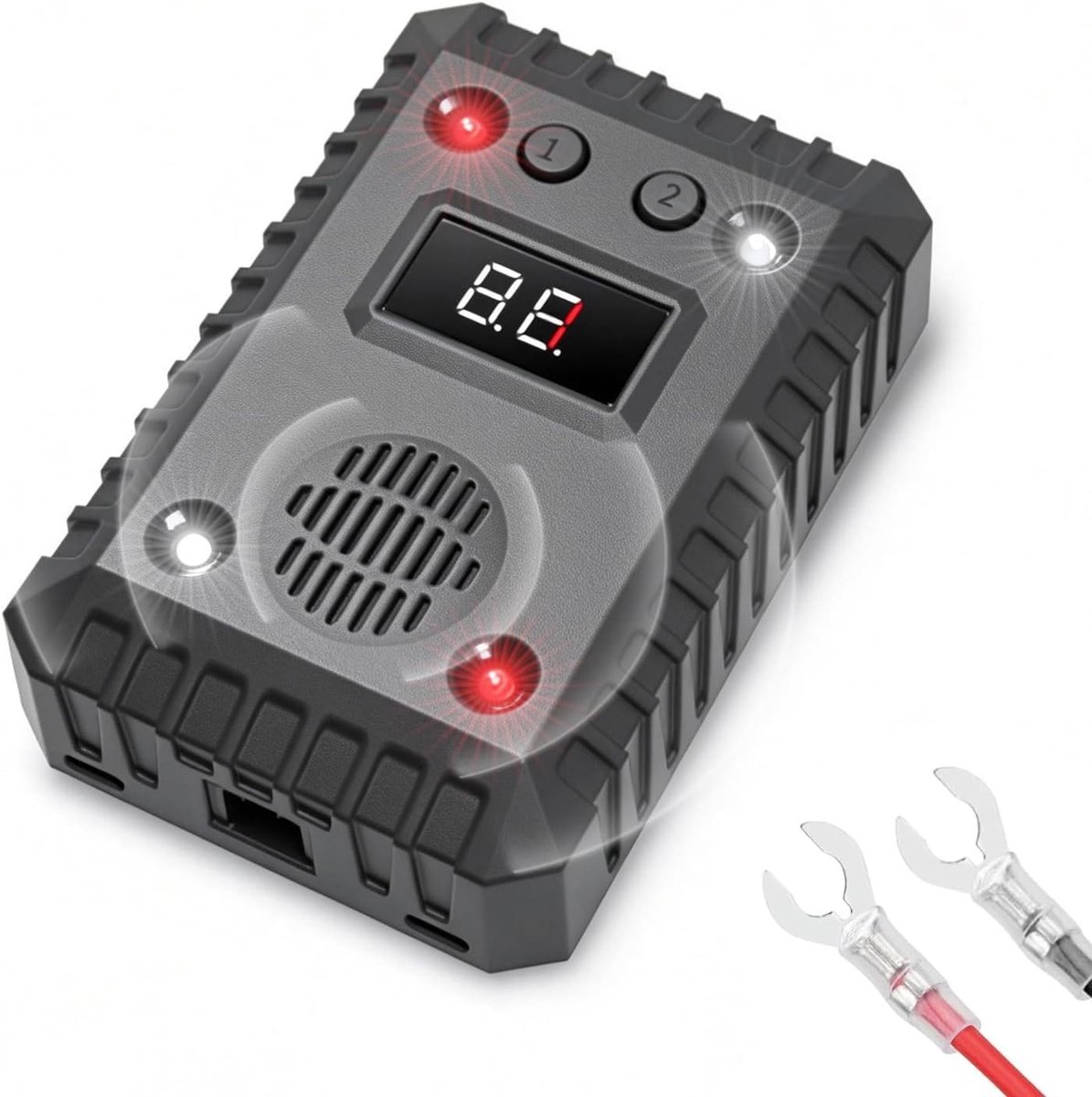 Ultrasone marterverschrikker voor effectieve marterbescherming in de auto, 12V aansluiting, langdurige bescherming in motorruimte en interieur