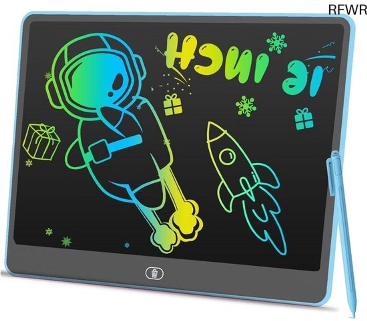 RFWR® 16 inch Tekentablet voor Kinderen - Oogvriendelijk en Duurzaam