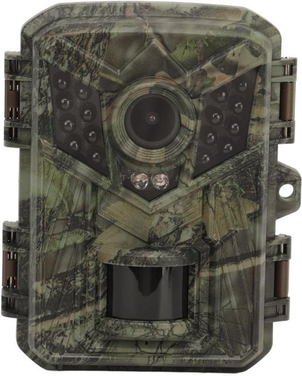 Waterdichte Trailcamera met 16MP en 1080P HD - Snelle Activering en Infrarood Nachtzicht voor Wildobservatie