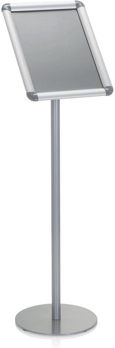 A4 Info Stand Aluminium Frame - Mobiele Reclame en Informatie Standaard
