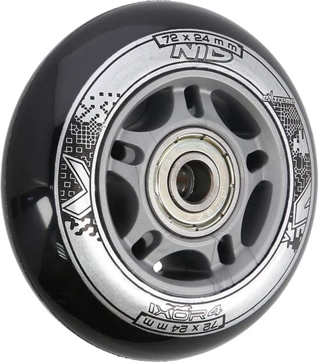 Inline Skates Wielen Set 4 Stuks PU 64-80mm met ABEC 9 Lagertjes