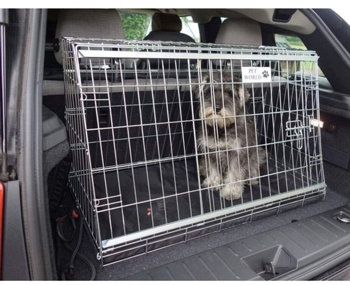 Honden Bench Schuine Vorm voor Auto Kofferbak - Trainingsbench voor Puppy