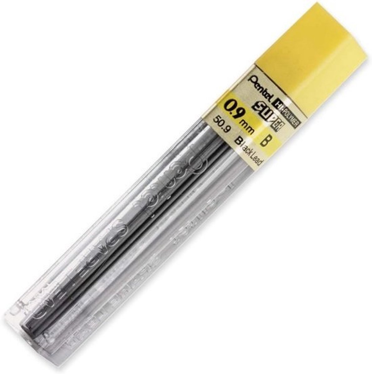 Mechanisch potlood vulling 0.9 mm, zacht 2B lood, 15 stuks