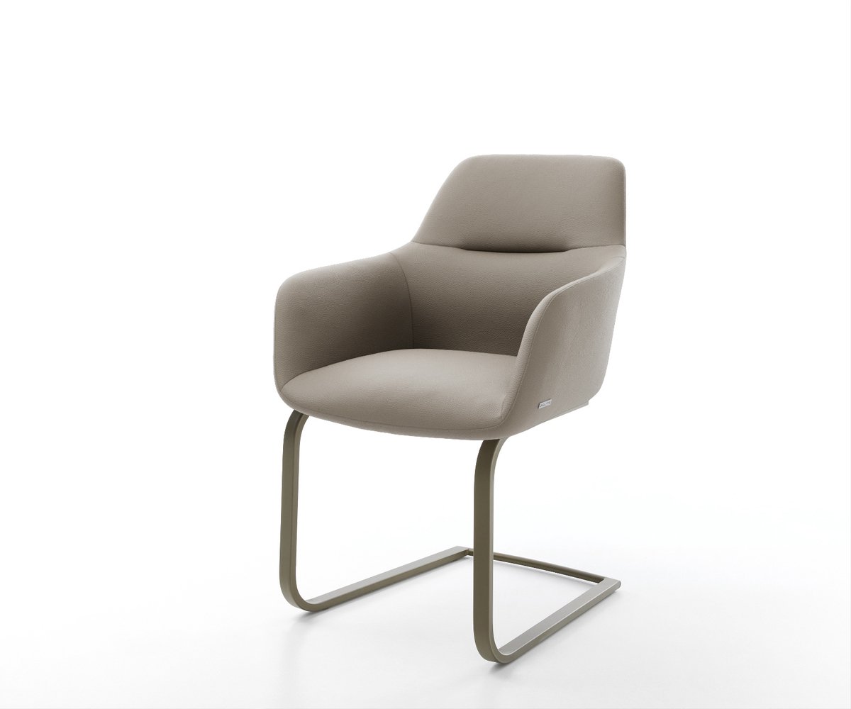 Sledestoel Pejo-Flex sledemodel vlak afwerking met titanium echt leer mud pocketveer kern