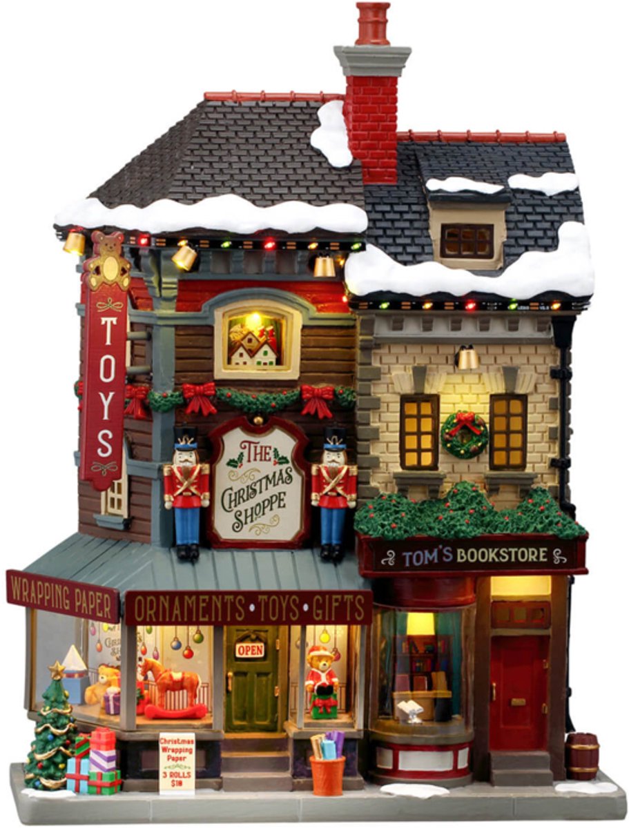 Lemax - Christmas Shoppe - Façade - Nieuw 2026