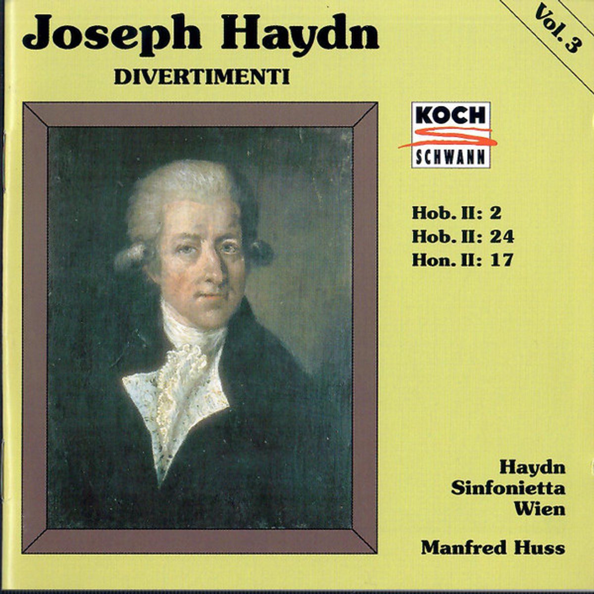 Haydn: Divertimenti, Vol.3