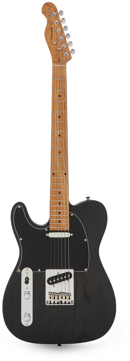 Elektrische gitaar - Met gratis lessen - incl. gigbag - Fazley Coyote - Zwart