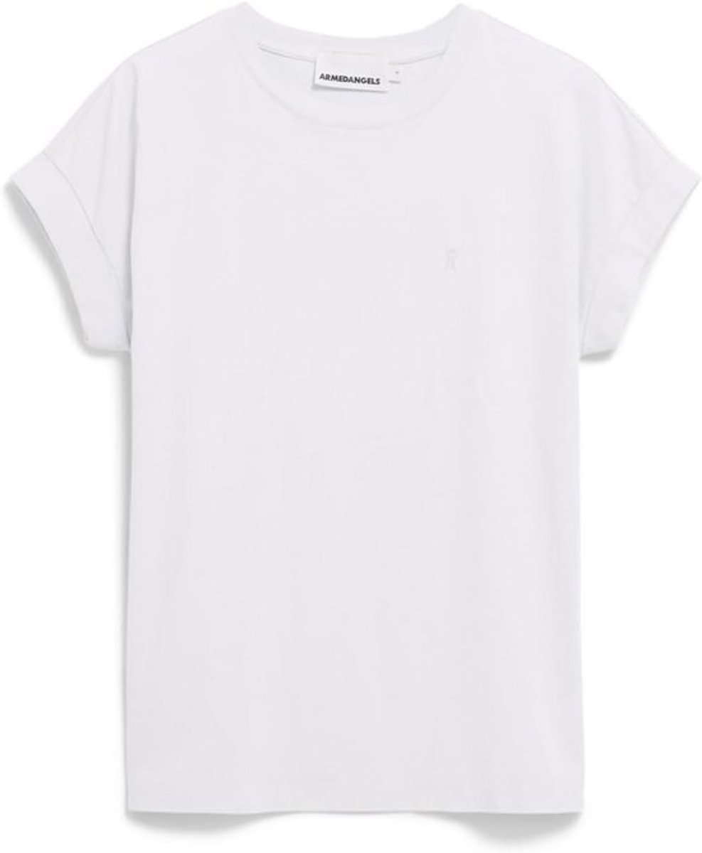 Dames T-Shirt Losse Pasvorm Biologisch Katoen - Comfortabel Basic Shirt