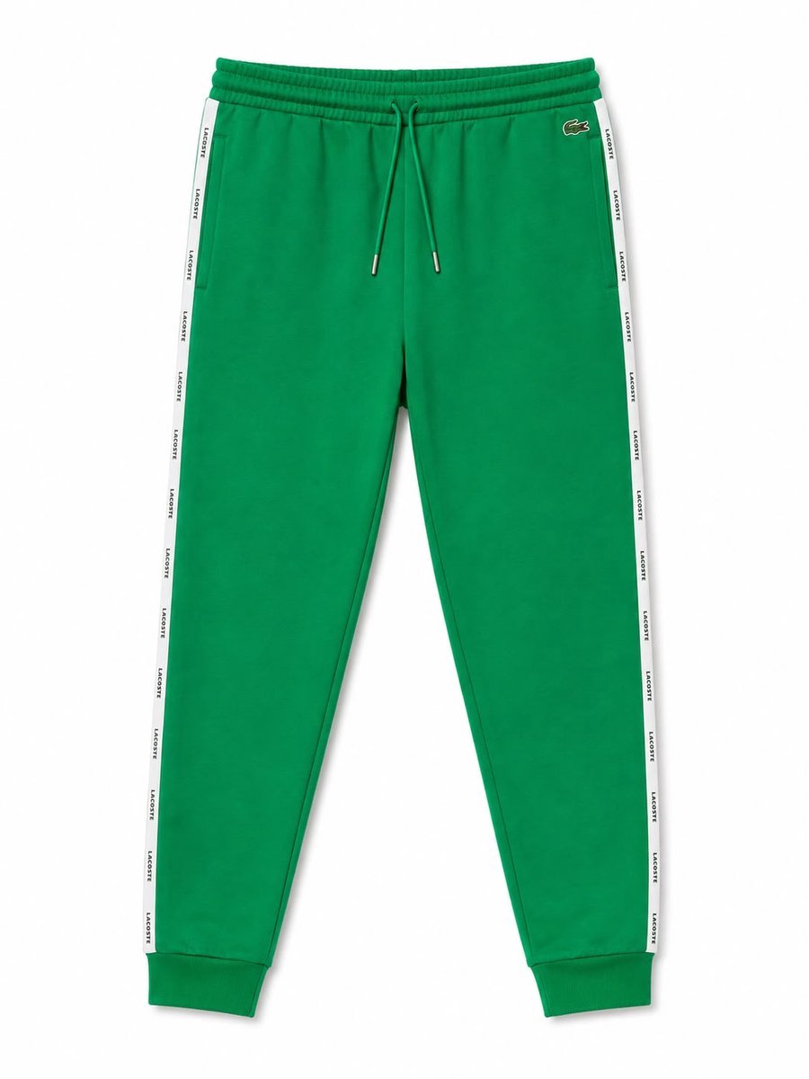 Lacoste Trainingsbroek Heren - Maat 2 (XS) Donkergroen!