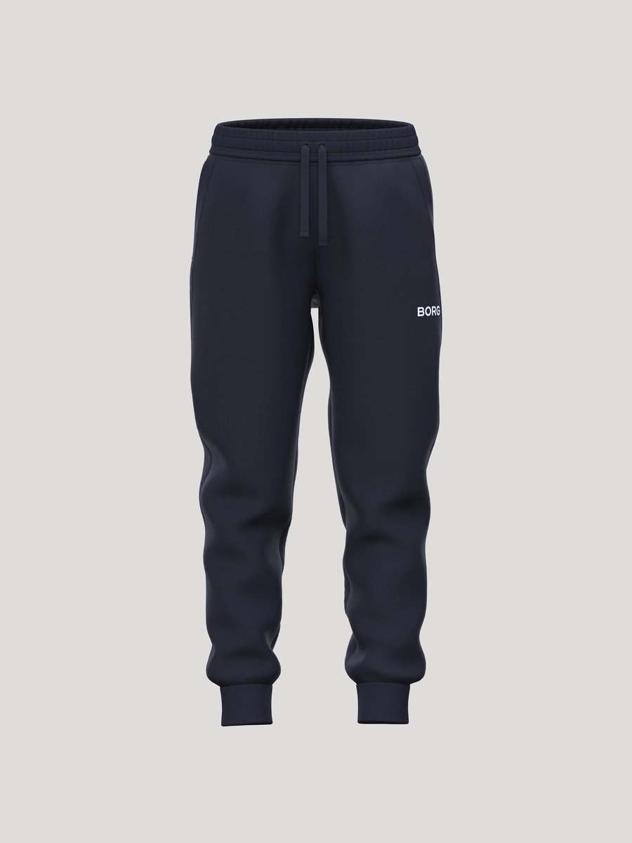 Björn Borg Essential 3 Joggingbroek Jongens Lange Sportbroek Kinderen - Donkerblauw - Maat 146-152