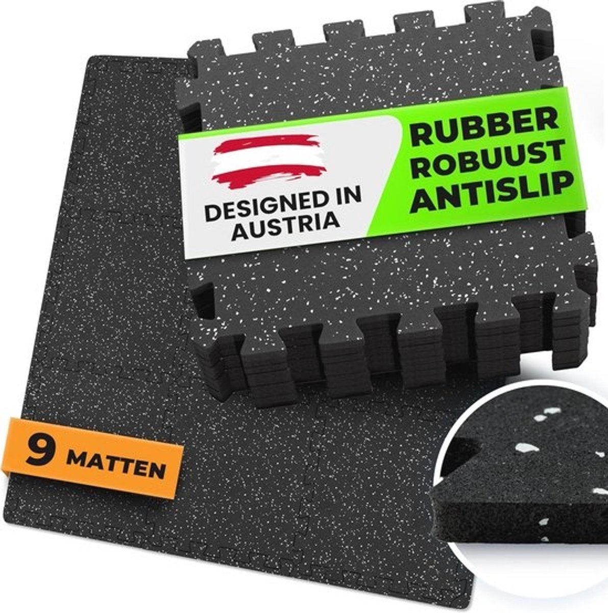 Zachte EVA Foam Tegels Set - Beschermende Vloermatten voor Fitness en Sport
