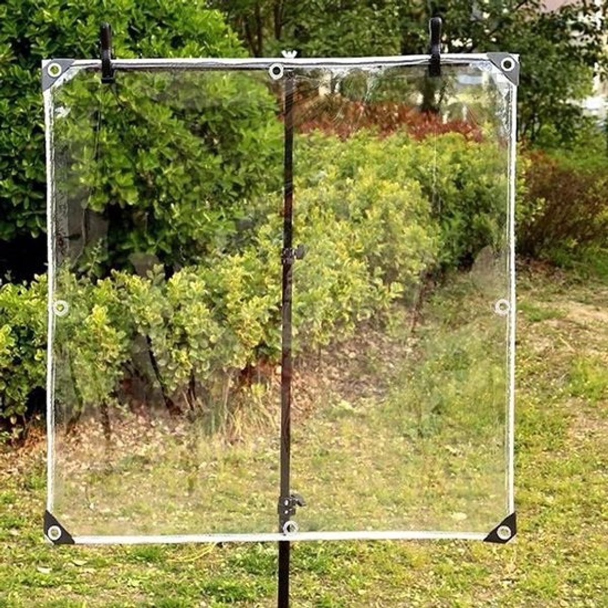 Waterdicht Dekzeil - Transparant Zeil - Planten Beschermen - Hoge Transparantie - 12 m x 5 m - Transparant