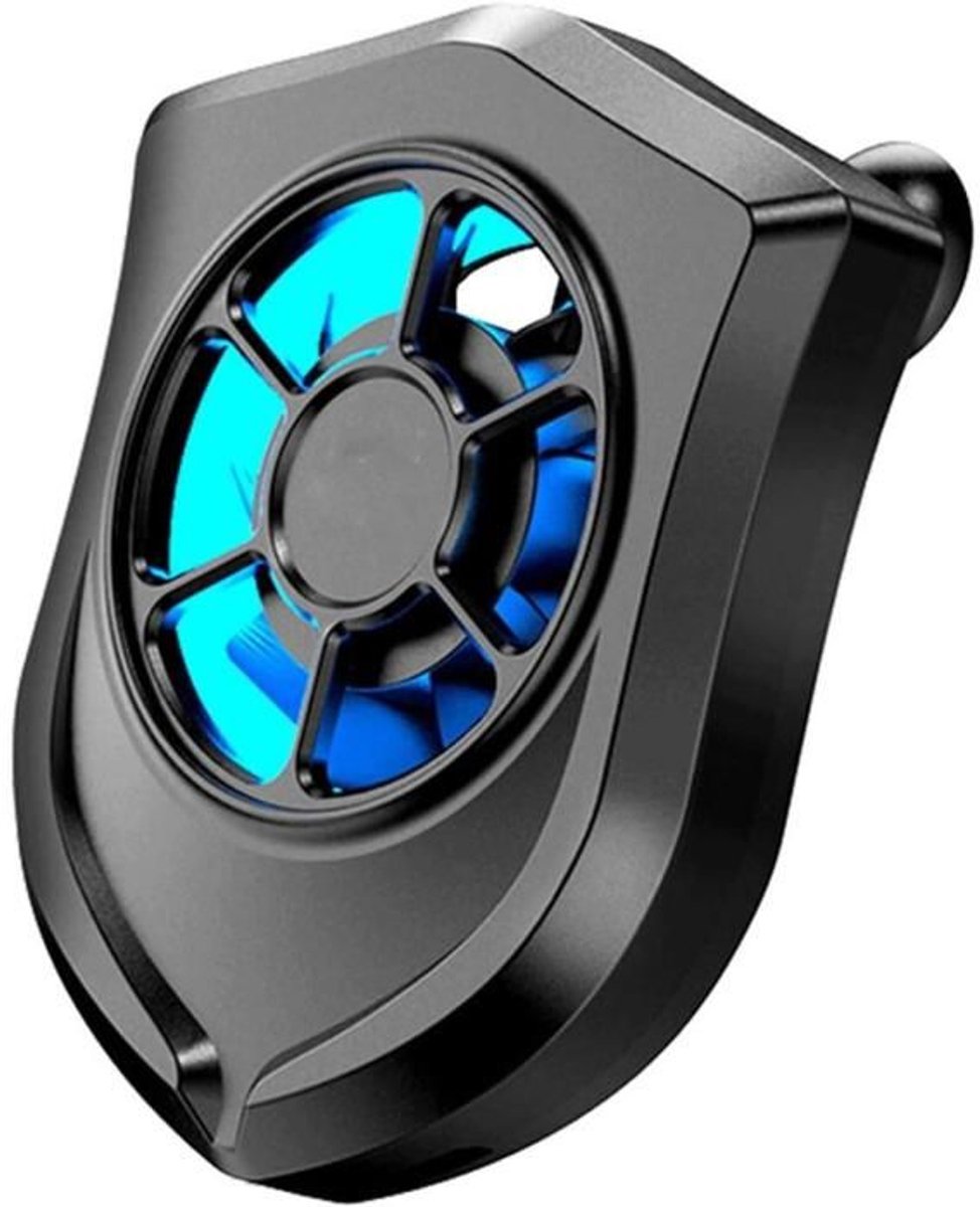 Deze draagbare USB-ventilator Geschikt voor mobiele telefoons wordt geleverd met een zuignap Geschikt voor een stabiele bevestiging en heeft een turbineontwerp met 8 bladen.