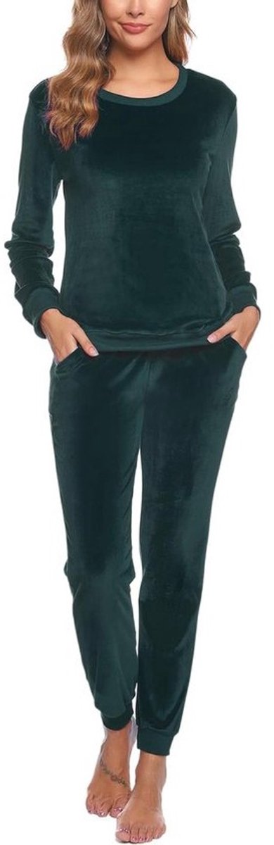 Velvet Pyjamas voor Dames en Heren - Lange Mouwen, Comfortabel en Warm, Ideaal voor Winter