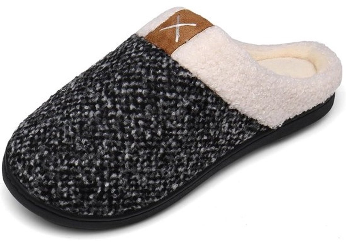 Gezellige Geheugen Foam Pantoffels voor Dames en Heren, Maat 36-47 EU
