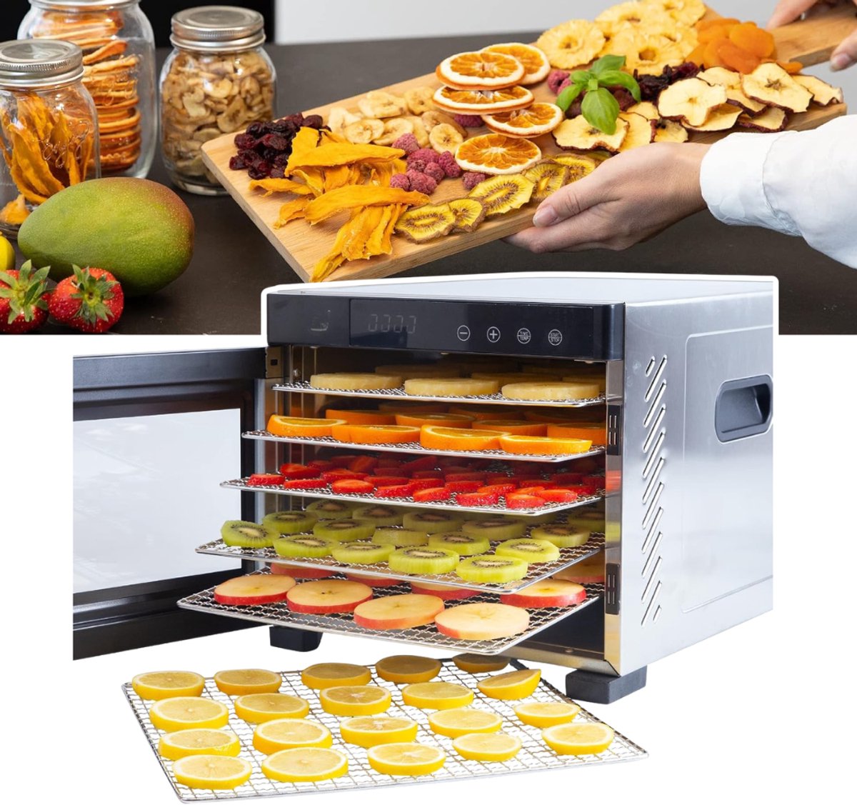 CRLYN® Voedseldroger - Droogoven - Dehydrator