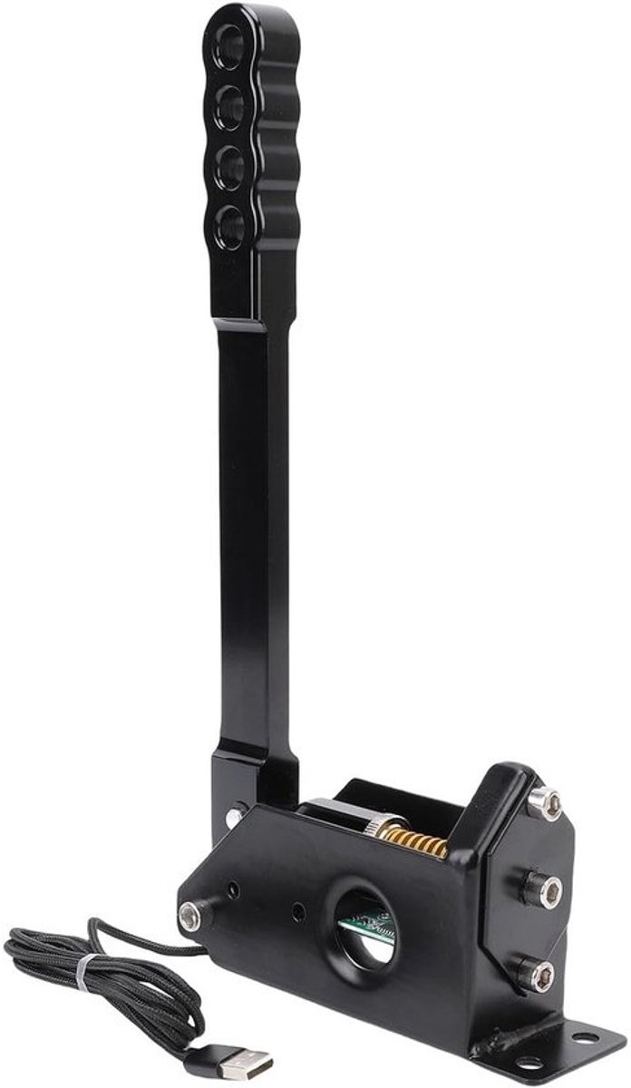 USB Handrem - Race Simulator - Games PC - 64 Bit Hall Sensor - 38x20x10 cm - Zwart