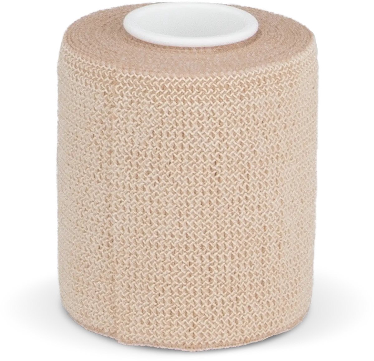 U-Sport Athlete T-Elastic Acryl - 6 cm x 4.5 m - Elastisch Kleefverband - Acryllijm - Beige - Latexvrij Tape