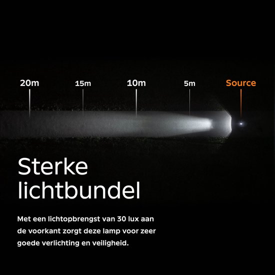 AXA Dwn 30 USB koplamp – 30 lux – USB oplaadbare fietsverlichting – vervangbare batterij — afbeelding 5