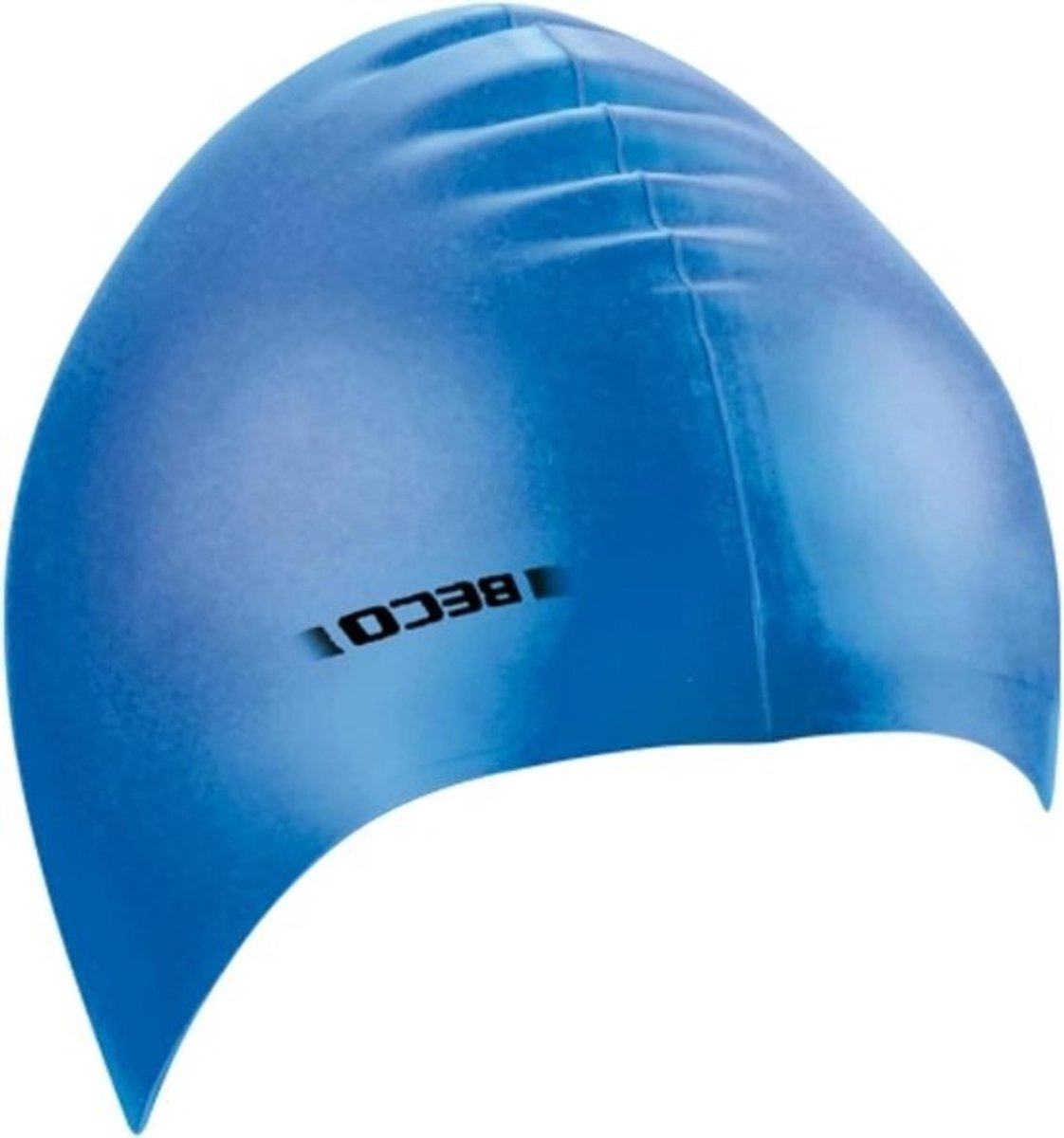 Siliconen Zwemmuts - Badmuts Kinderen - Bescherming Haar - Ideale Pasvorm - One Size - Blauw