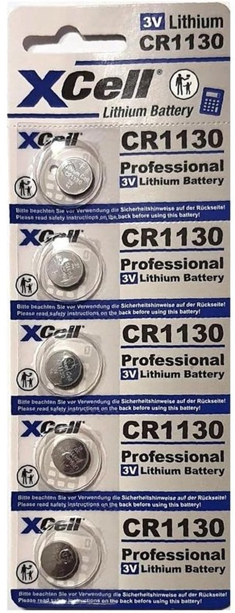 CR1130 Knopcel - Betrouwbare Energiebron voor Diversen Kleine Apparaten