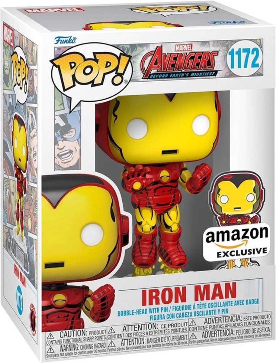 Verzamelbeeld Iron Man - Superheld Figuur - Decoratie Verzamelen - Gedetailleerd Vinyl Ontwerp - 10 cm Hoogte - Meerkleurig