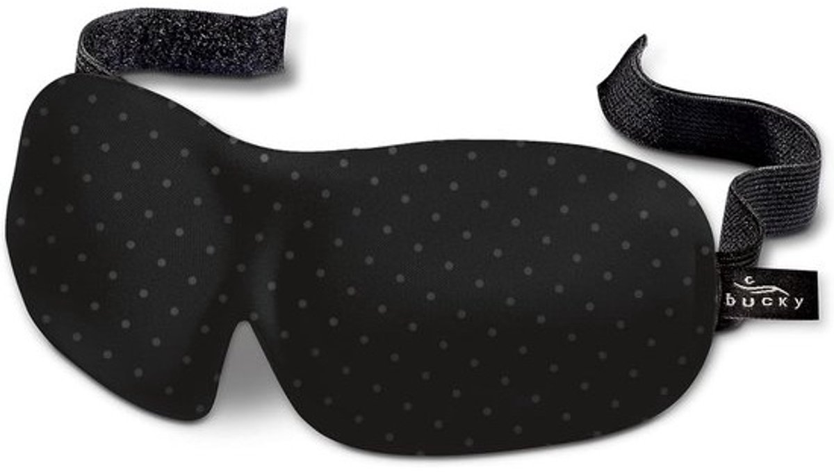 Slaapmasker - Oogmasker - Ontspannen Slapen - Drukloos Comfort - 23 x 10 cm - Grijs