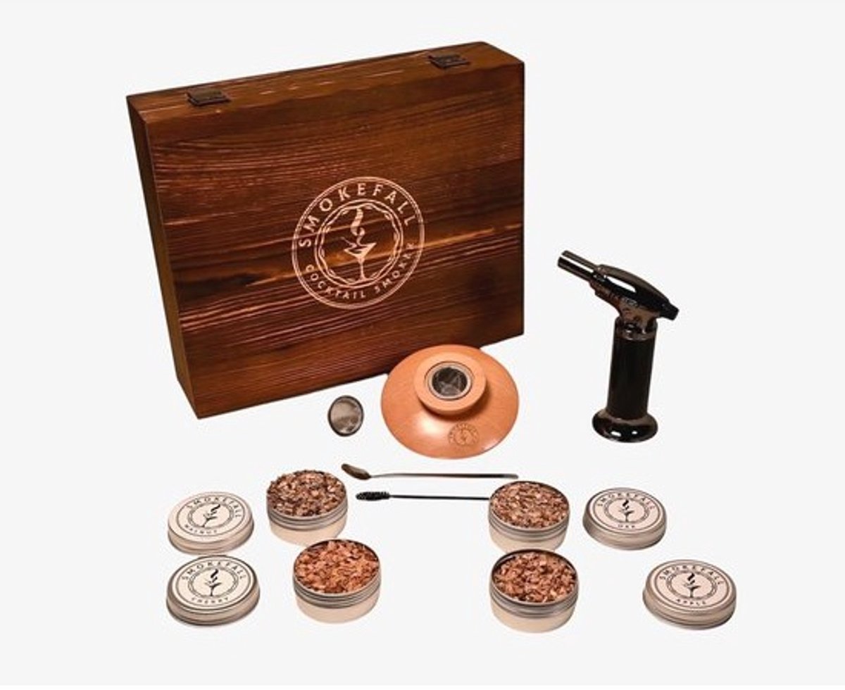 Cocktail Rookset voor Whiskey en Bourbon - Creatieve Rooktechniek voor Unieke Drankervaring