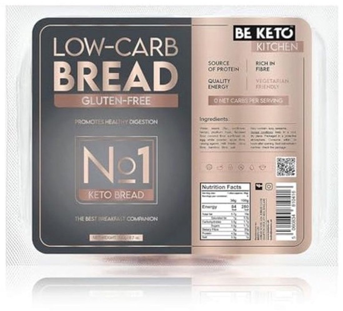 Keto Brood Glutenvrij 190g - Rijk aan Vezels en Eiwitten voor een Koolhydraatarm Dieet