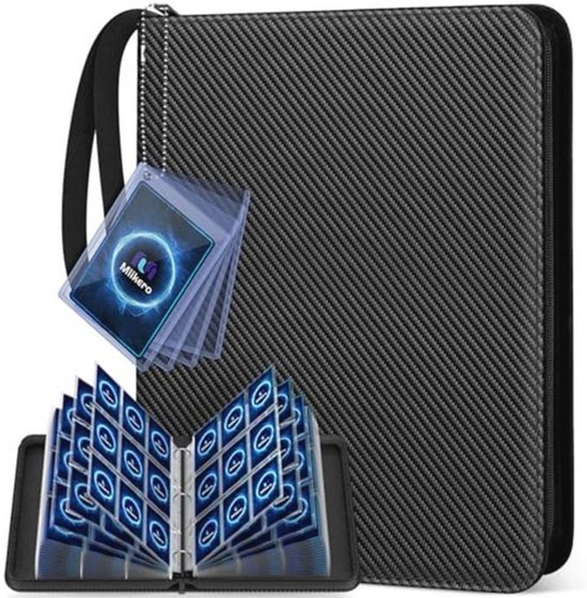 720 Vakken Trading Card Binder - 9 Vakken Card Organizer voor Sportkaarten