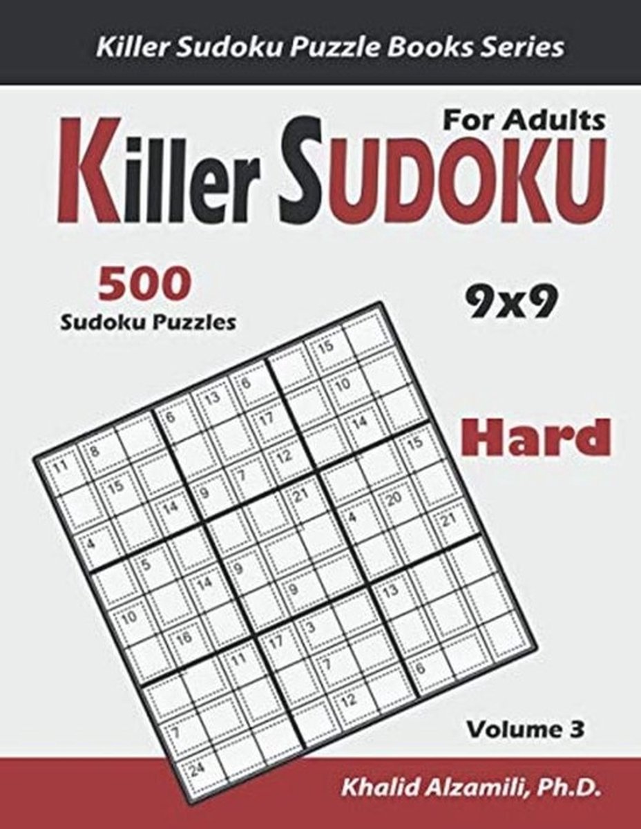 500 Moeilijke Killer Sudoku Puzzels voor Volwassenen - Train Je Brein en Verbeter Je Cognitie