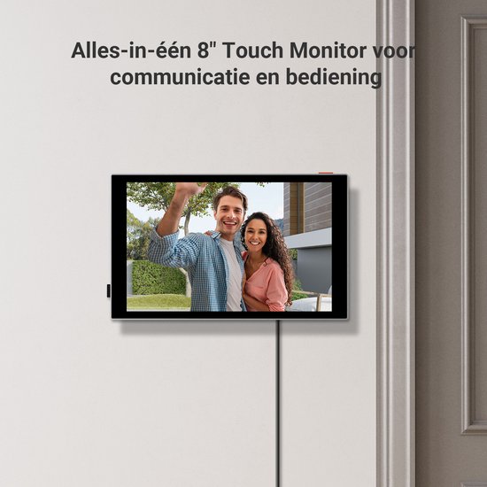 EZVIZ HP7 PRO 4K intercomsysteem 20,3 cm (8") Zwart, Grijs van EZVIZ — afbeelding 2