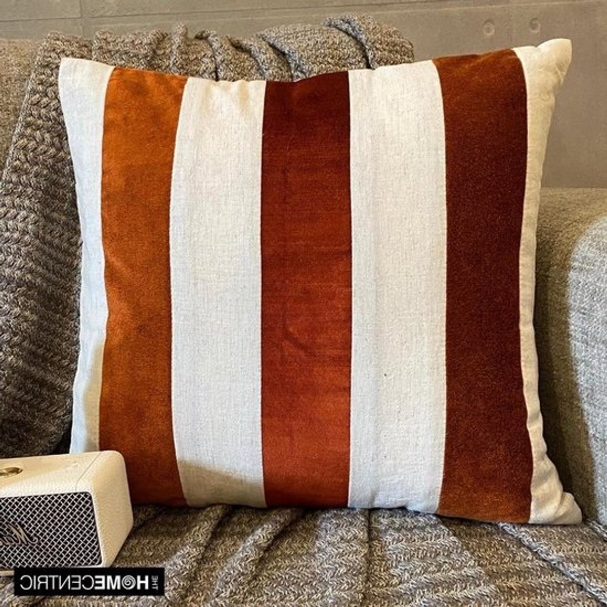 Kussenslopen Set - Sierkussens - Woonkamer Decoratie - Handgemaakt - 30 x 30 cm - Oranje