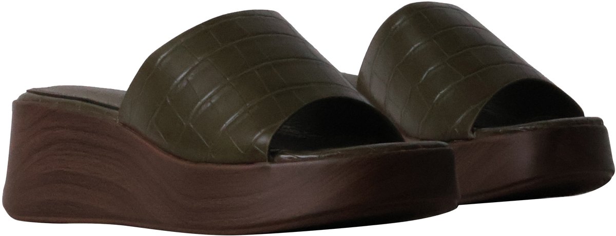 Sandalen met sleehak om gewoon aan te trekken